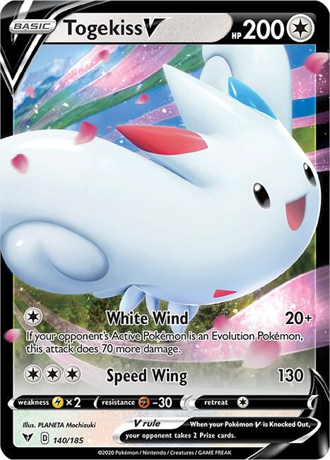 Togekiss V - SWSH04: Vivid Voltage (SWSH04) Pokémon