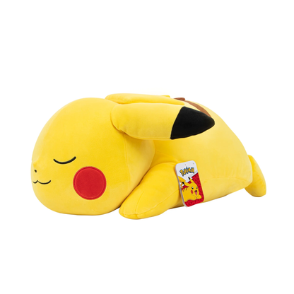 Pokemon 18” Sleeping Pikachu Plushie